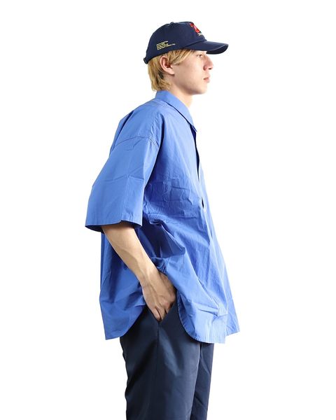 FreshService 24SS CORPORATE UNIFORM S/S SHIRT (BLUE)style 2024.3.8