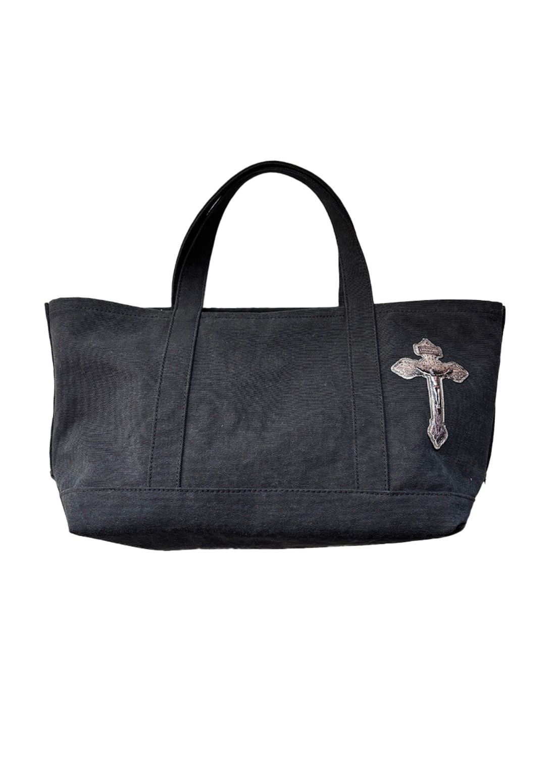 トーキングアバウト ジ アブストラクション 25AW CROSS TOTE BAG S (2526AW-AC-009)BLACK☆新作発売！