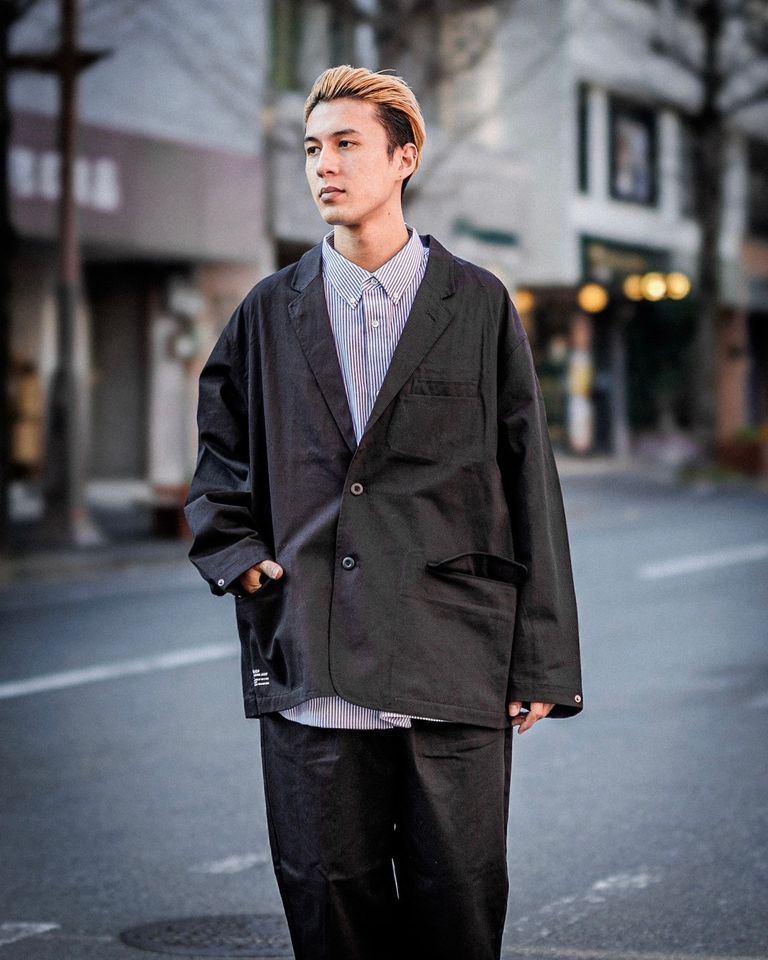 モデル186cm/size:L