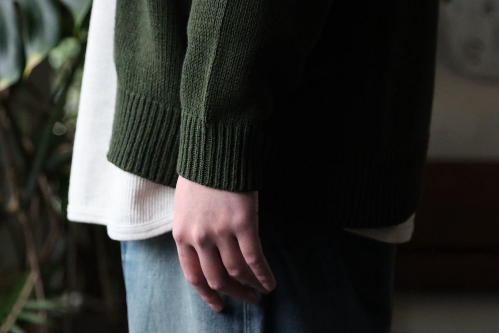 UNIVERSAL PRODUCTS DRY COTTON KNIT CARDIGANE(221-60201