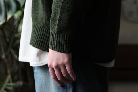 UNIVERSAL PRODUCTS DRY COTTON KNIT CARDIGANE(221-60201) style.2022.2.13