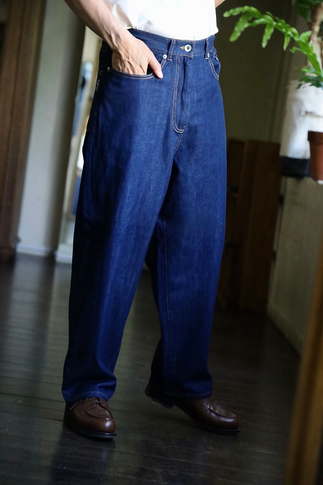 フレッシュサービス CORPORATE DENIM FIVE POCKET PANTS (FSC251-40169OB)ONE WASH