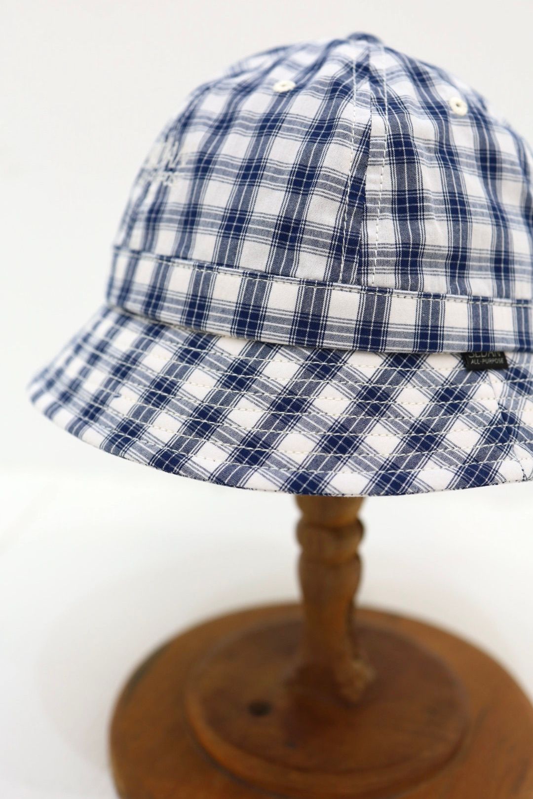 セダンオールパーパス 26SS Classic Plaid Bell Hat(SD26S-CP06)NAVY☆4月18日(土)新作発売！
