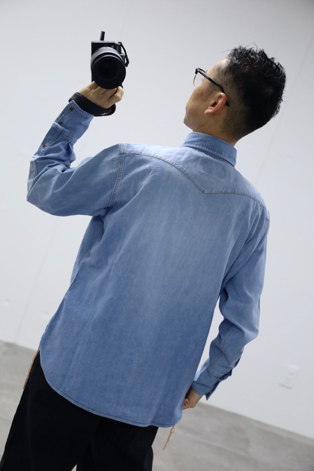 Gurank グランク 26SS デニムウエスタンシャツDenim western shirts (2614D)INDIGO★新作発売！