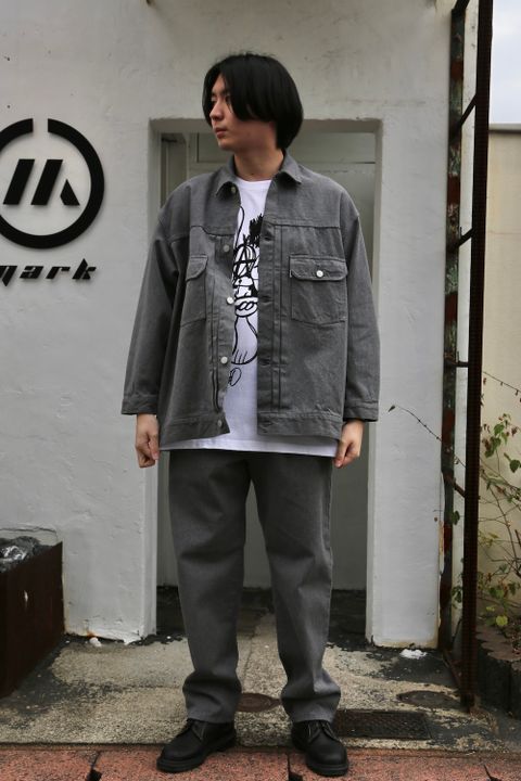 Graphpaper Colorfast Denim Blouson(GM204-30234B) style.2021.2.14.