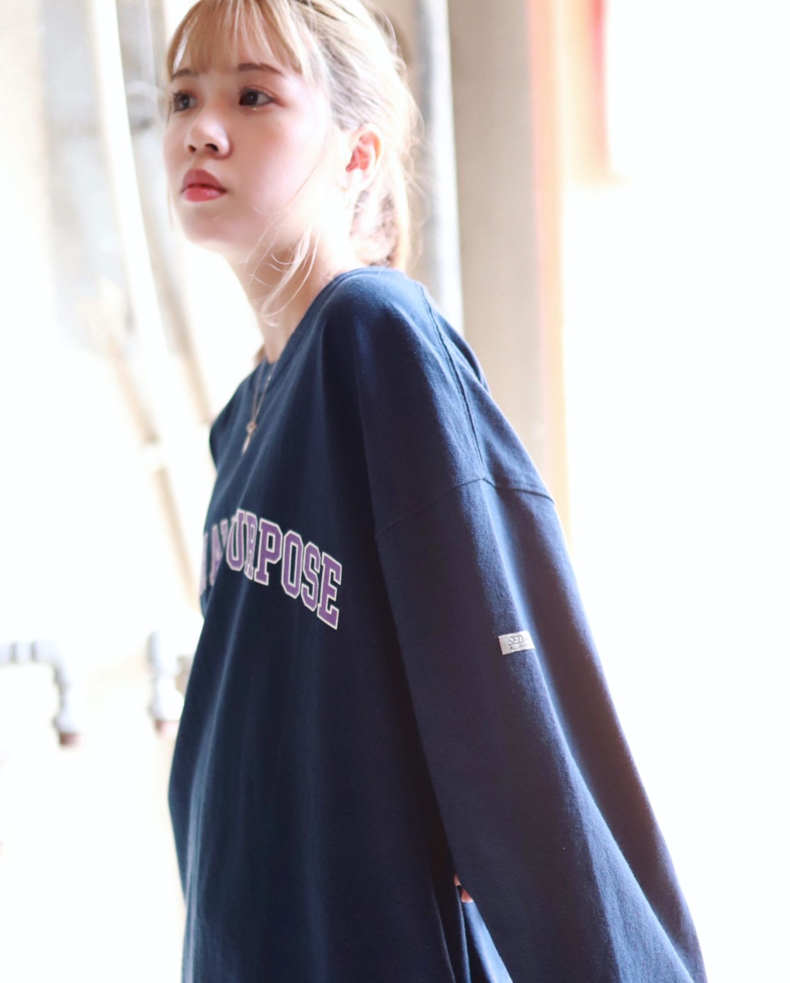 SEDAN ALL-PURPOSE 新作Arch Logo L/S Tee style.2023.7.29