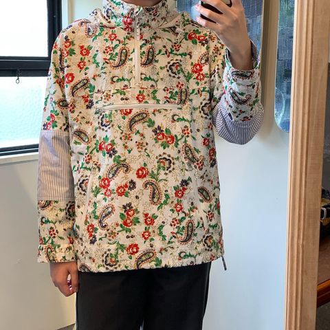 JUNYA WATANABE MAN フラワープリント アノラックパーカー style.2022.5.21.