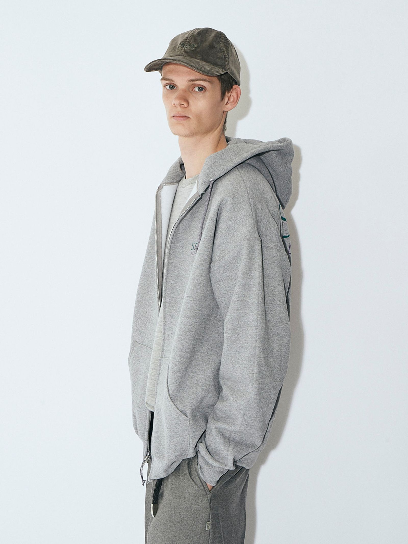 セダンオールパーパスFW23 OG Logo Full Zip Hoodie(SD23F-CT05)Oxford☆9月9日(土)発売！