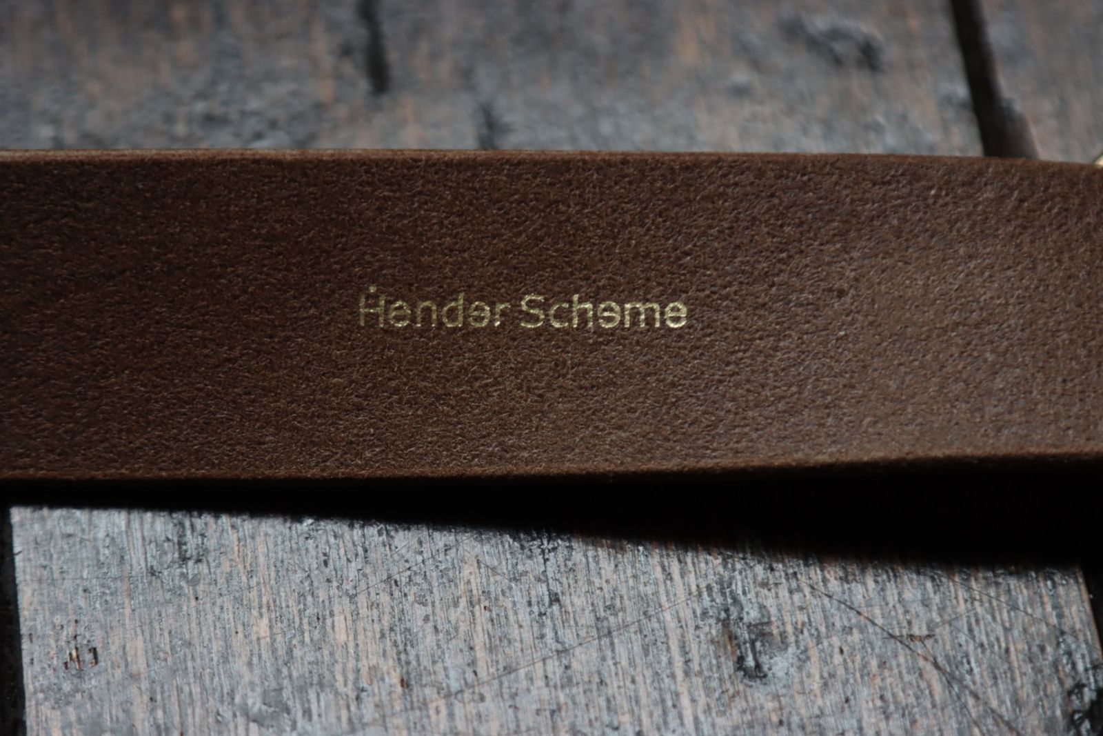 Hender Scheme - エンダースキーマ ベルト Settler's belt 35mm qn-rc 