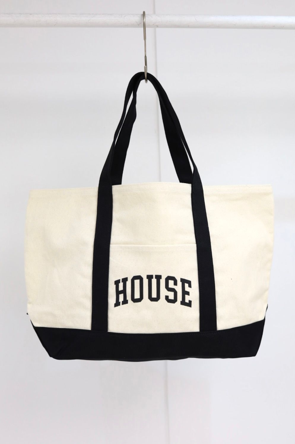 イズネスミュージック 26SS HOUSE TOTE BAG(IMP7_21_TOTEHOUSE01)NATURAL☆新作発売！