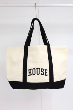イズネスミュージック 26SS HOUSE TOTE BAG(IMP7_21_TOTEHOUSE01)NATURAL☆新作発売！