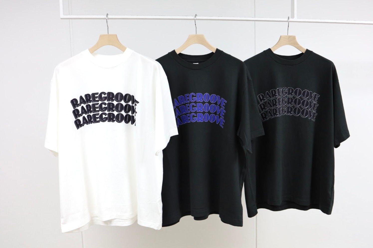 blurhms ROOTSTOCK ブラームスルーツストック 26SS RAREGROOVE Print Tee WIDE(bROOTS25S34S26B)INK BLACK x BLUE☆4月17日(金)新作発売！