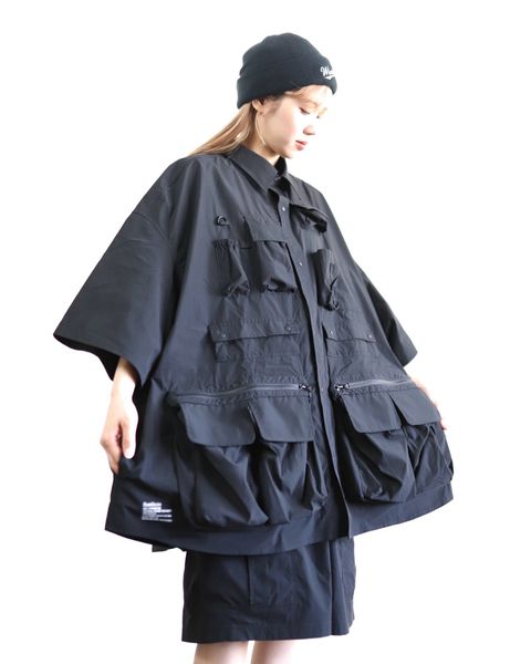 FreshService 新作DRY TYPEWRITER TACTICAL POCKET S/S SHIRT style.2024.2.17