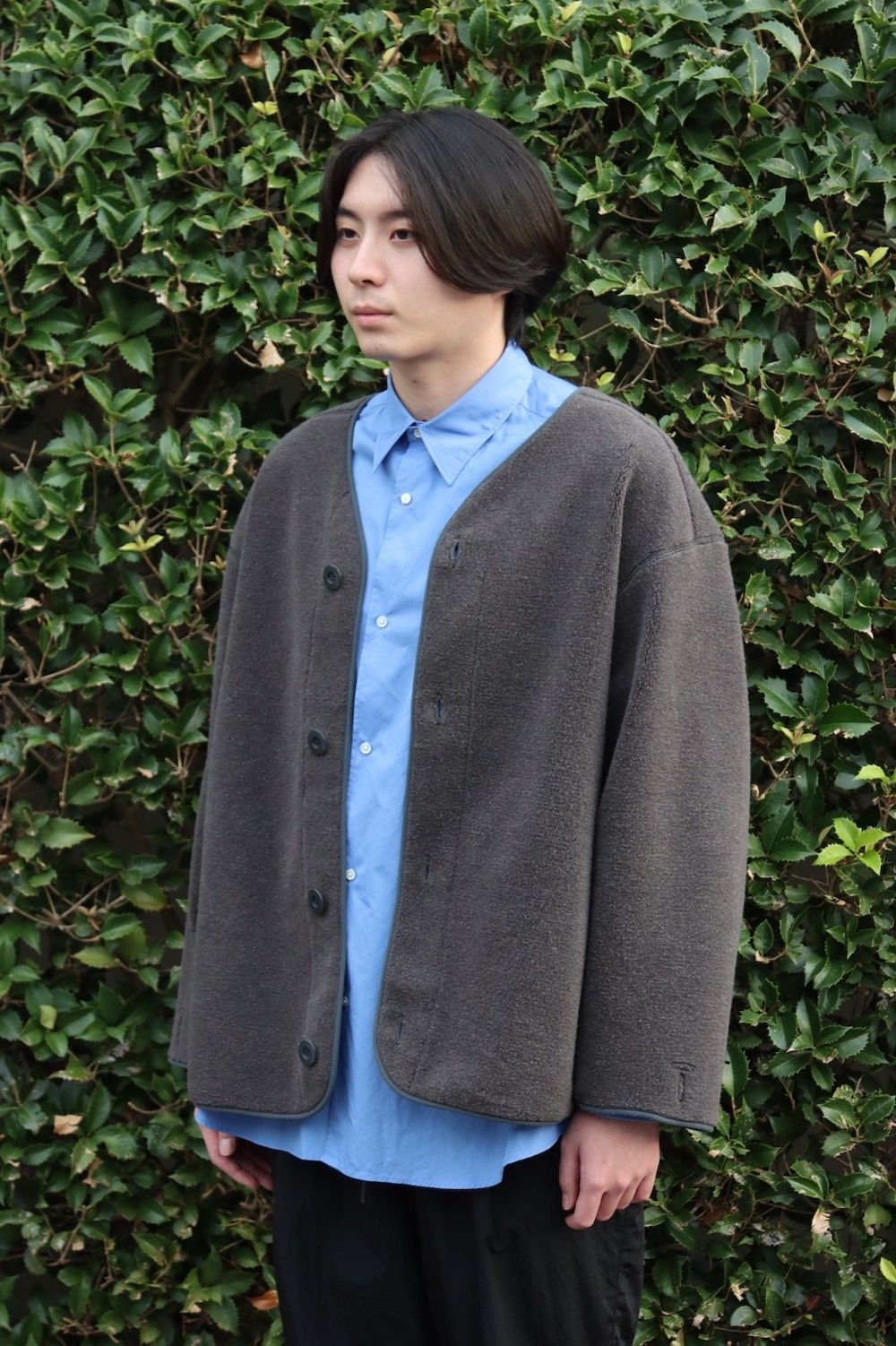 Graphpaper Wool Boa Liner Blouson(GM213-70207) style.2021.10.25 