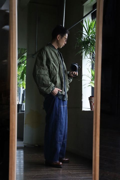 eYe JUNYA WATANABE MAN x Needles WネームMA-1ジャケットスタイル2025.8.22.