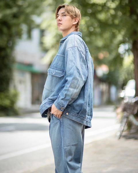 Graphpaper Selvage Denim Jacket style 2024.7.27日発売！