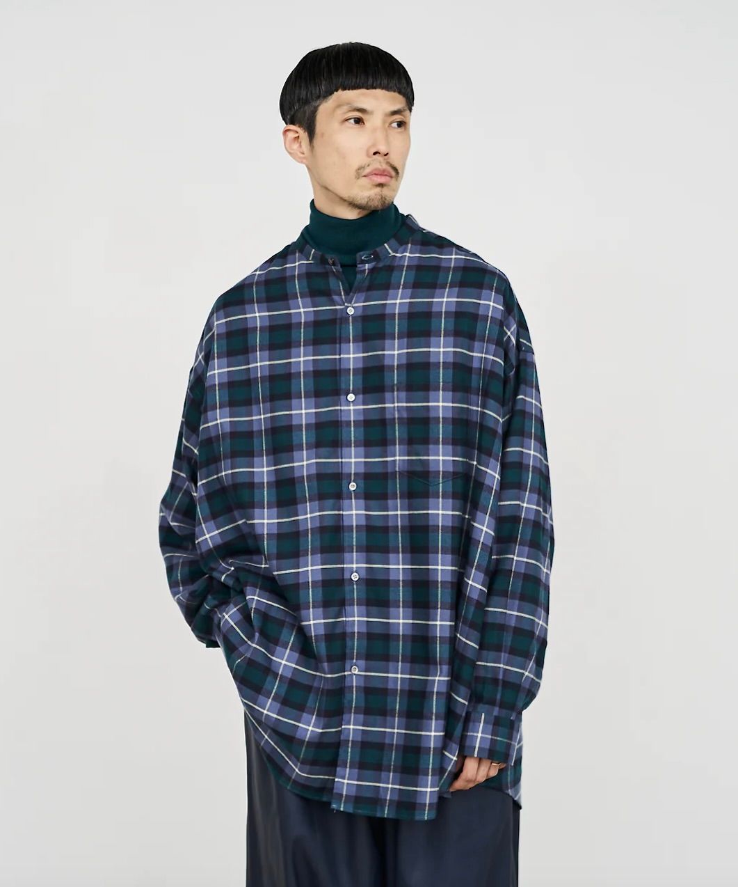 Graphpaper - グラフペーパー23AW シャツ Check Flannel Oversized