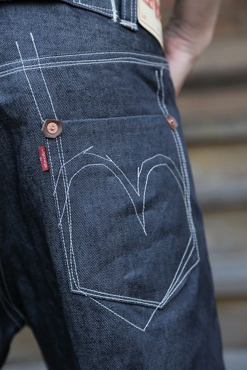 JUNYA WATANABE MAN Levi’s® Wネームサスペンダー付きデニムパンツstyle.2021.2.9.