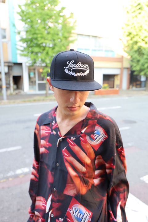 LASTMAN PRINTED OPEN COLLOAR SHIRTS L/S "STUFF" style 8月10日(土)新作発売！