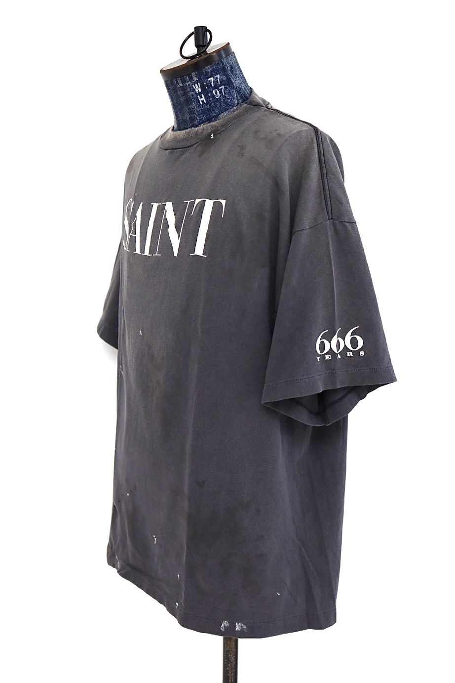 セントマイケル 26SS SAINT 666 SS T-SHIRT(SM-MK8-0000-006)BLACK☆4月11日(土)発売！