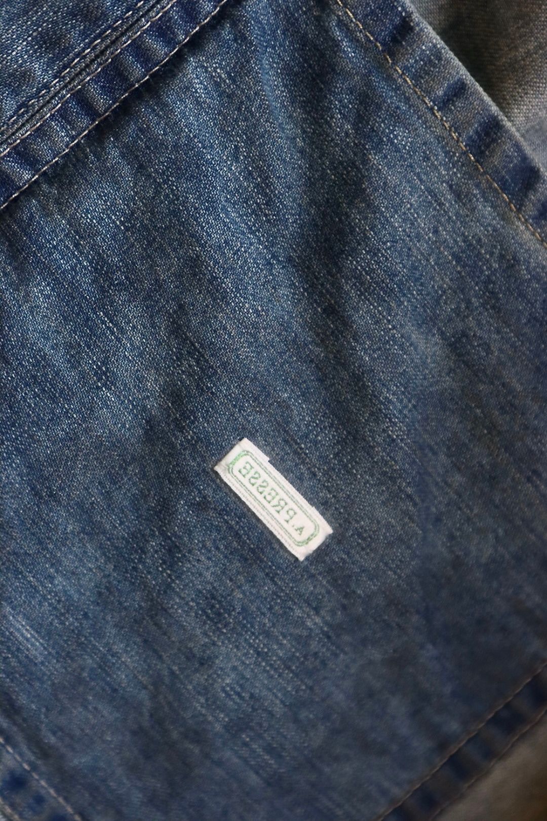 アプレッセ22FW US NAVY Denim Jacket"INDIGO"スタイル