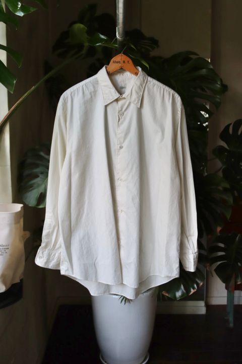 アプレッセ22FW Regular Collar Shirt(22AAP-02-10H)BEIGE