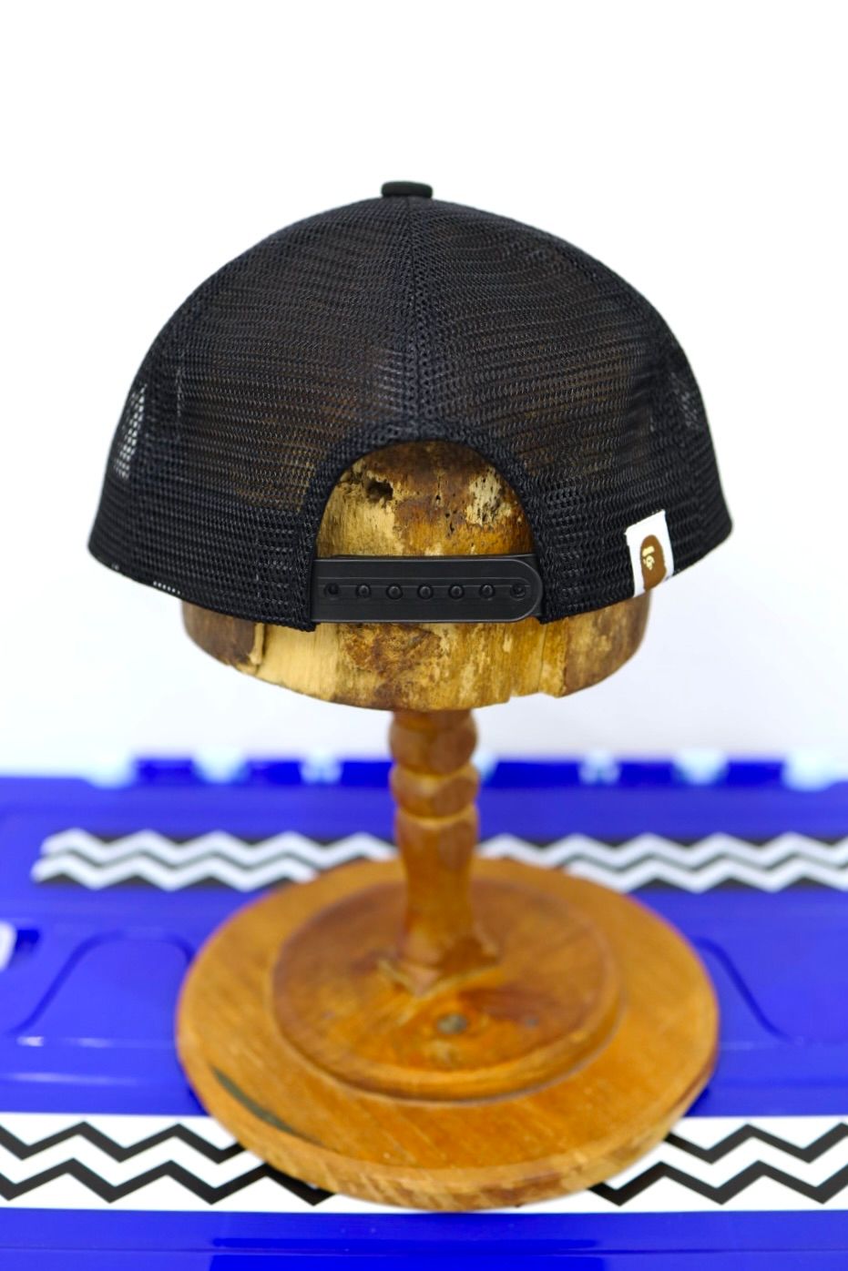 セントマイケル 26SS BAPE_MESH CAP(SM-MK8-0000-C59)BLACK☆2月7日(土)発売！