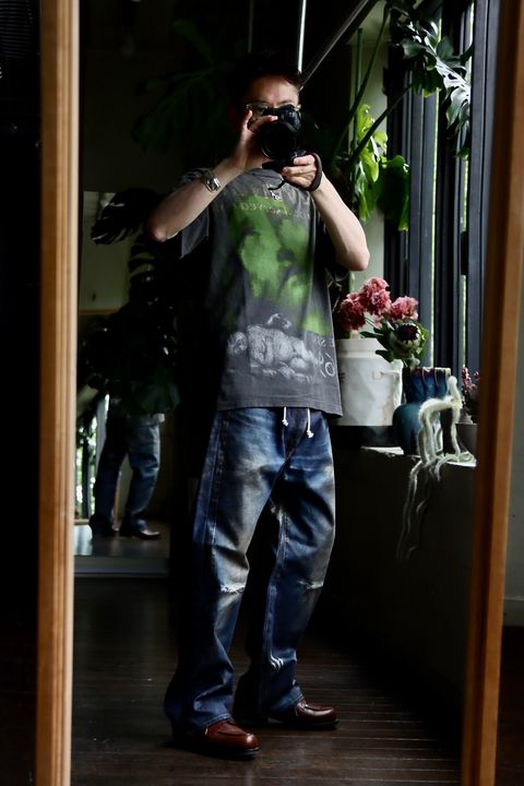 セントマイケル23SS ベルベルジンコラボTシャツスタイル
