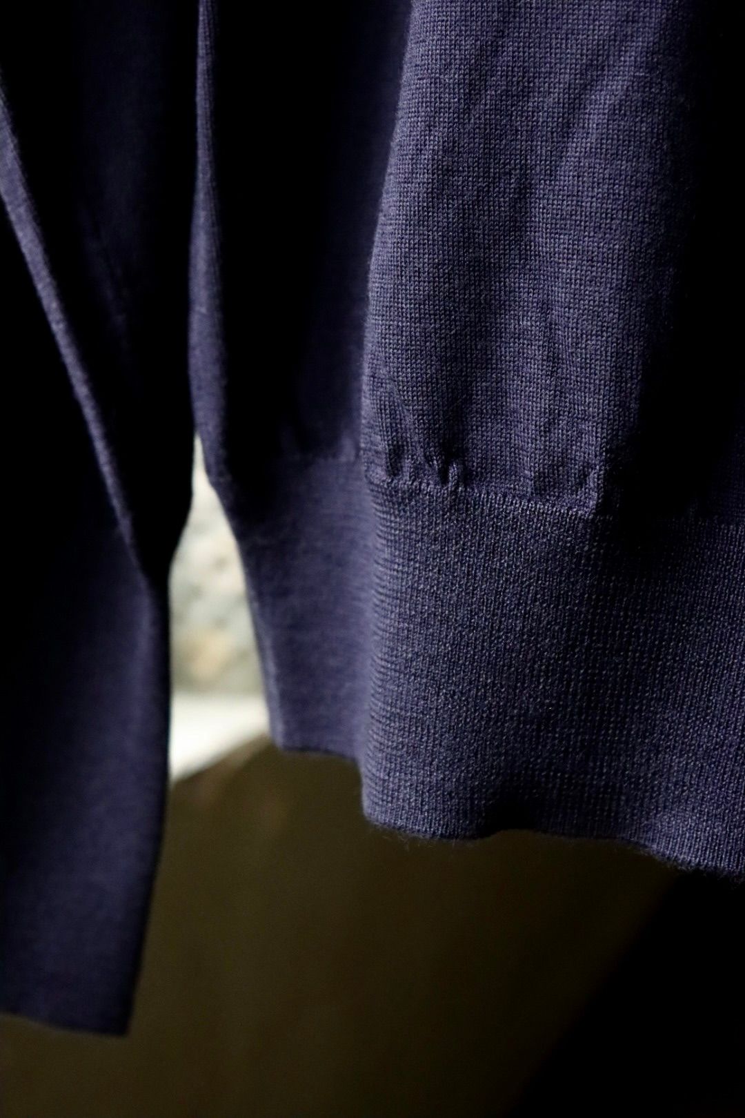 アプレッセ23AWニット Cashmere High Gauge Turtleneck Sweater(23AAP-03-05H)NAVY