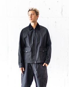 コムデギャルソンオム25FW ナイロンコーデュラジャケット(HP-J009-051)BLACK