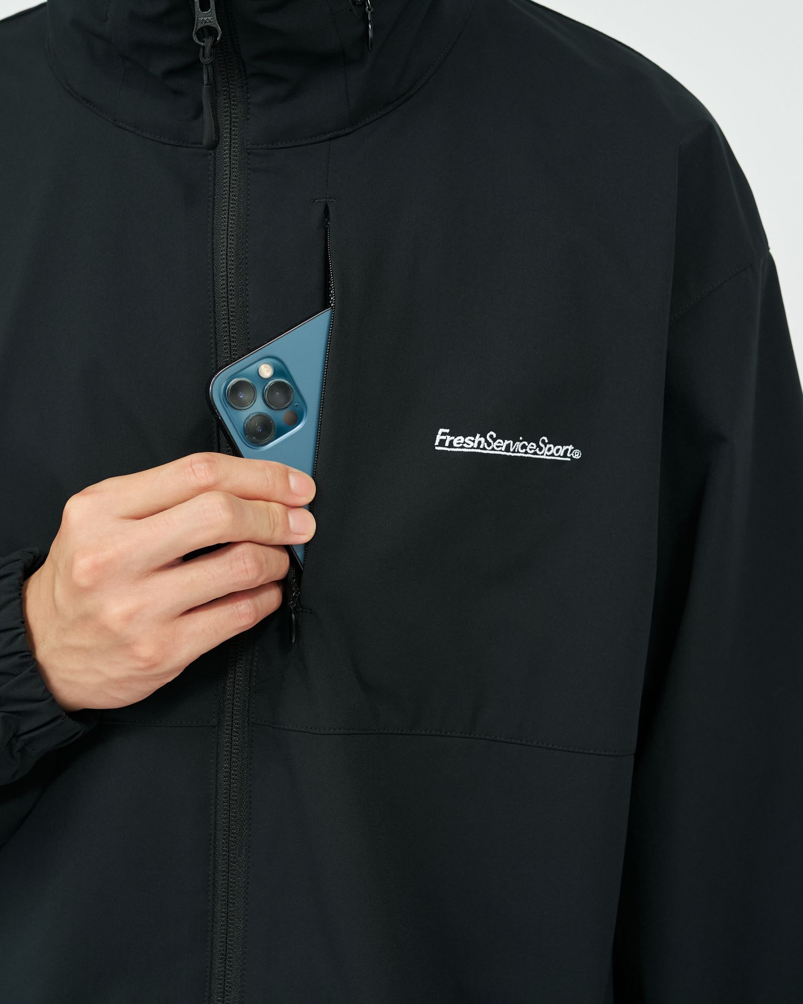 フレッシュサービス MOTION LAYER TRACK BLOUSON(FSS263-30127)BLACK☆7月18日(土)新作発売！
