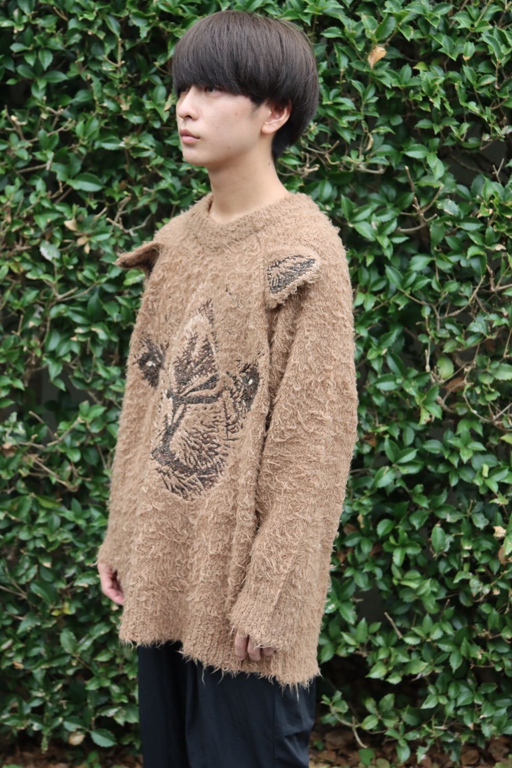 doublet ANIMAL EMBROIDERY PULLOVER(21AW33KN55) style.2021.09.18