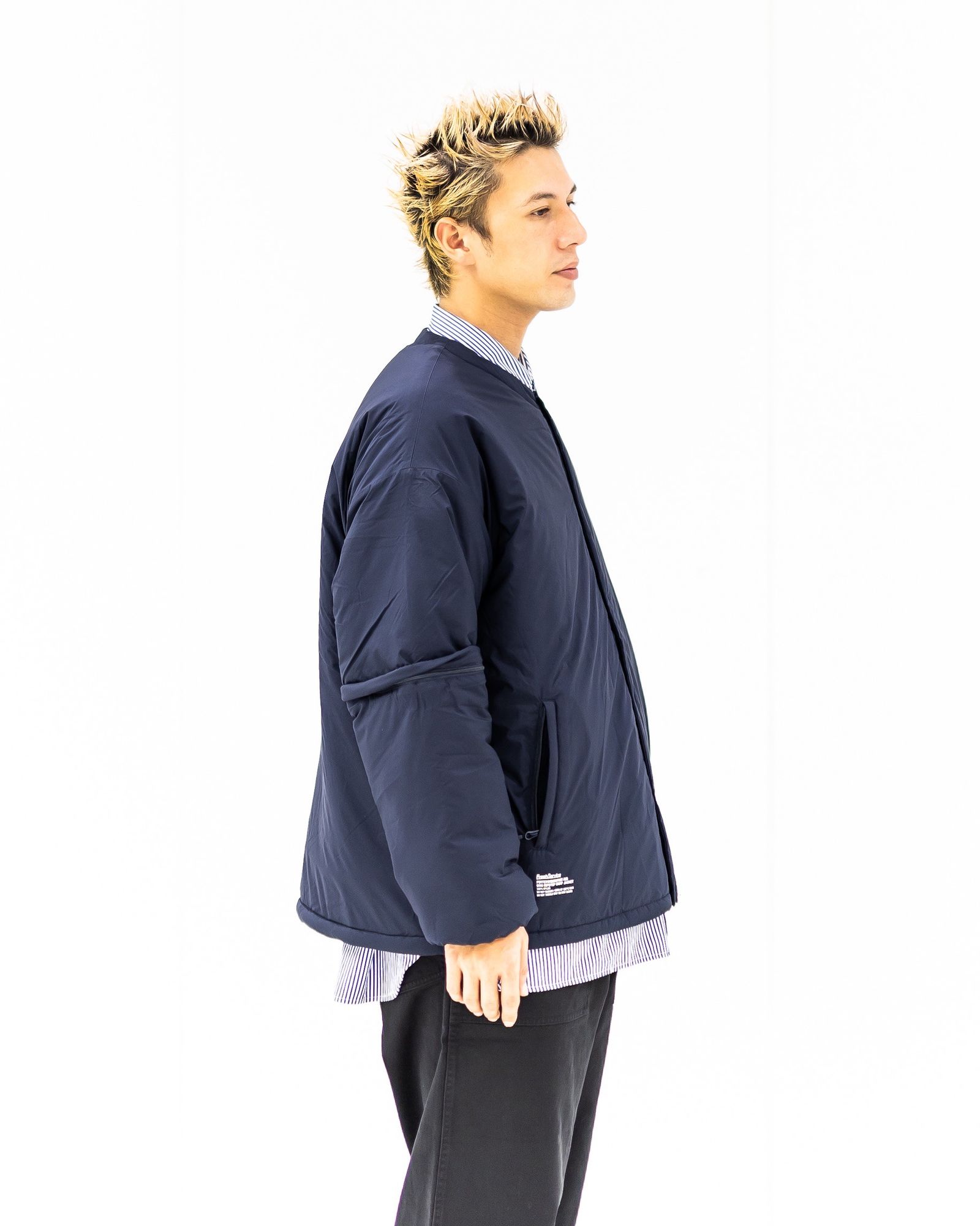 フレッシュサービス PERTEX® QUANTUM AIR MINI RIPSTOP SNAP JACKET(FSC253-30196)NAVY★10月18日(土)発売！