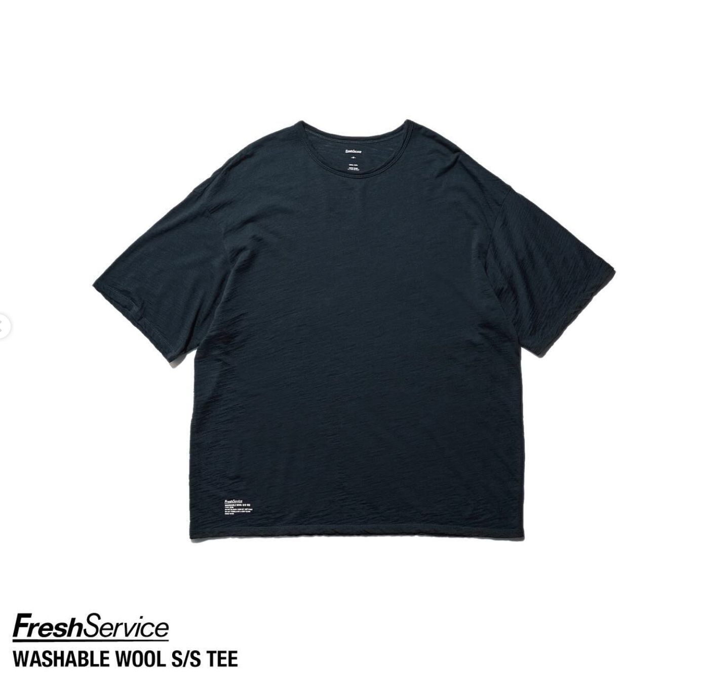 FreshService - フレッシュサービス24SS WASHABLE WOOL S/S TEE(FSC241 ...