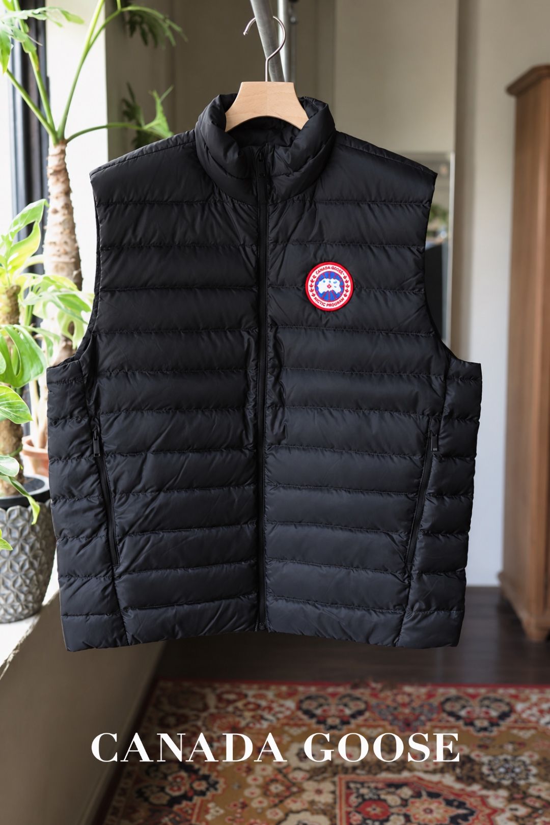 カナダグース メンズ ストラタス ベスト Stratus Vest (2490M)Black☆新作発売！