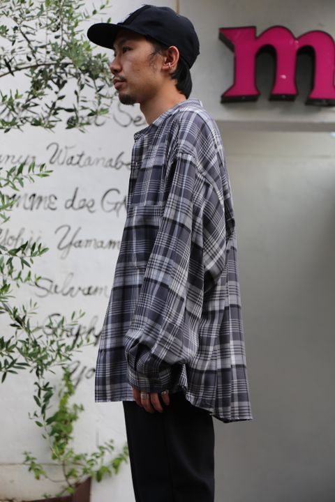 Graphpaper Triple Cloth Slim Chef pants"BLACK"Style.2020.8.23.