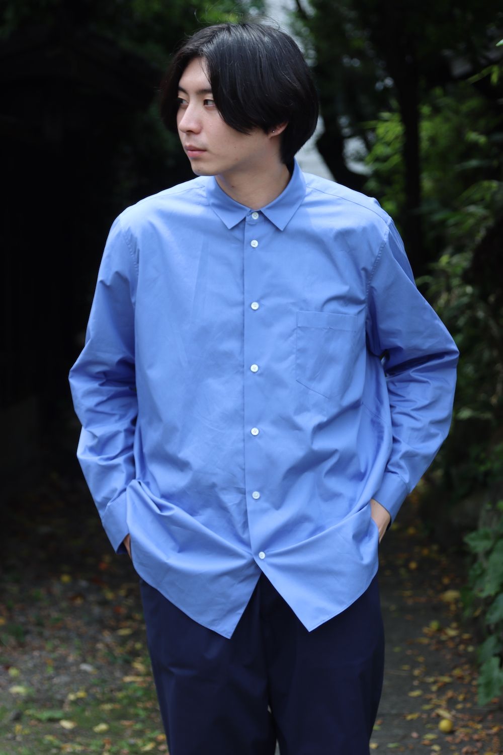 ATON 22FW STANDARD SHIRT style.2022.6.19.