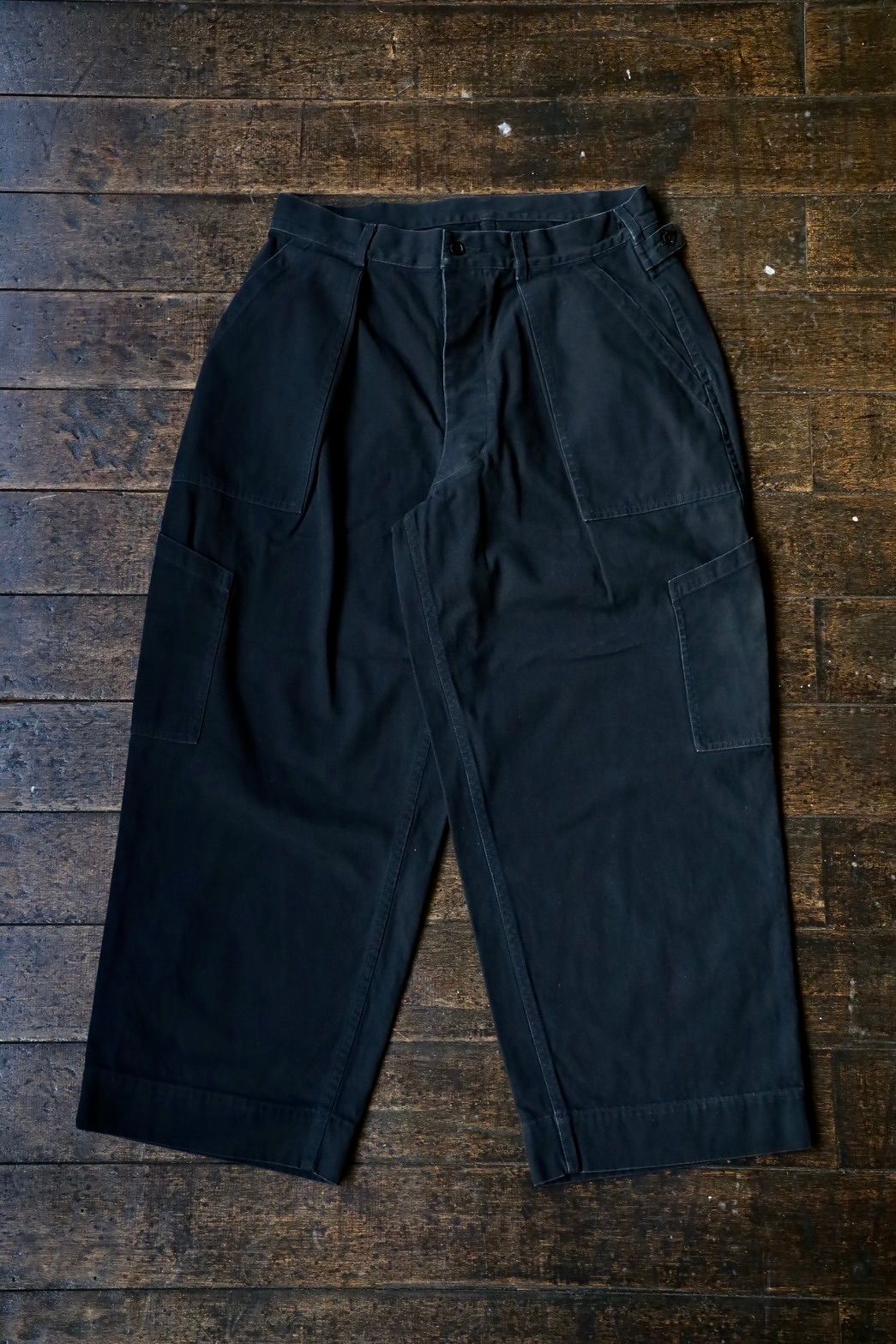 A.PRESSE - アプレッセ USAF Hemmed Bottoms(AP-4009)BLACK☆2月