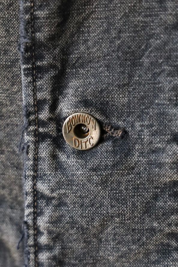 BOW WOW 25FWバウワウ  カバーオールDUCK COVERALL BLANKET LINER AGED(BW252-DCBL) AGED BLACK