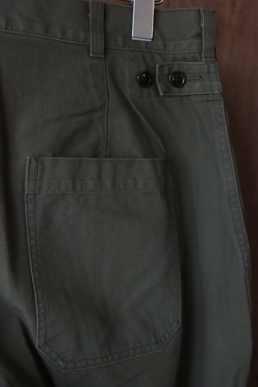 アプレッセ24SS USAF Hemmed Bottoms(24SAP-04-19K)OLIVE☆1月20日(土)発売！