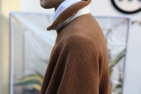 Graphpaper Wool Boa Zip-Up Blouson Style.2020.12.28.