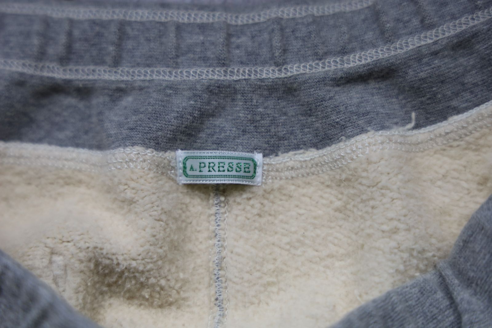 A.PRESSE - アプレッセ Vintage Sweat Pants(25SAP-05-10K)GRAY A.PRESSE - アプレッセ Vintage Sweat Pants(25SAP-05-10K)GRAY