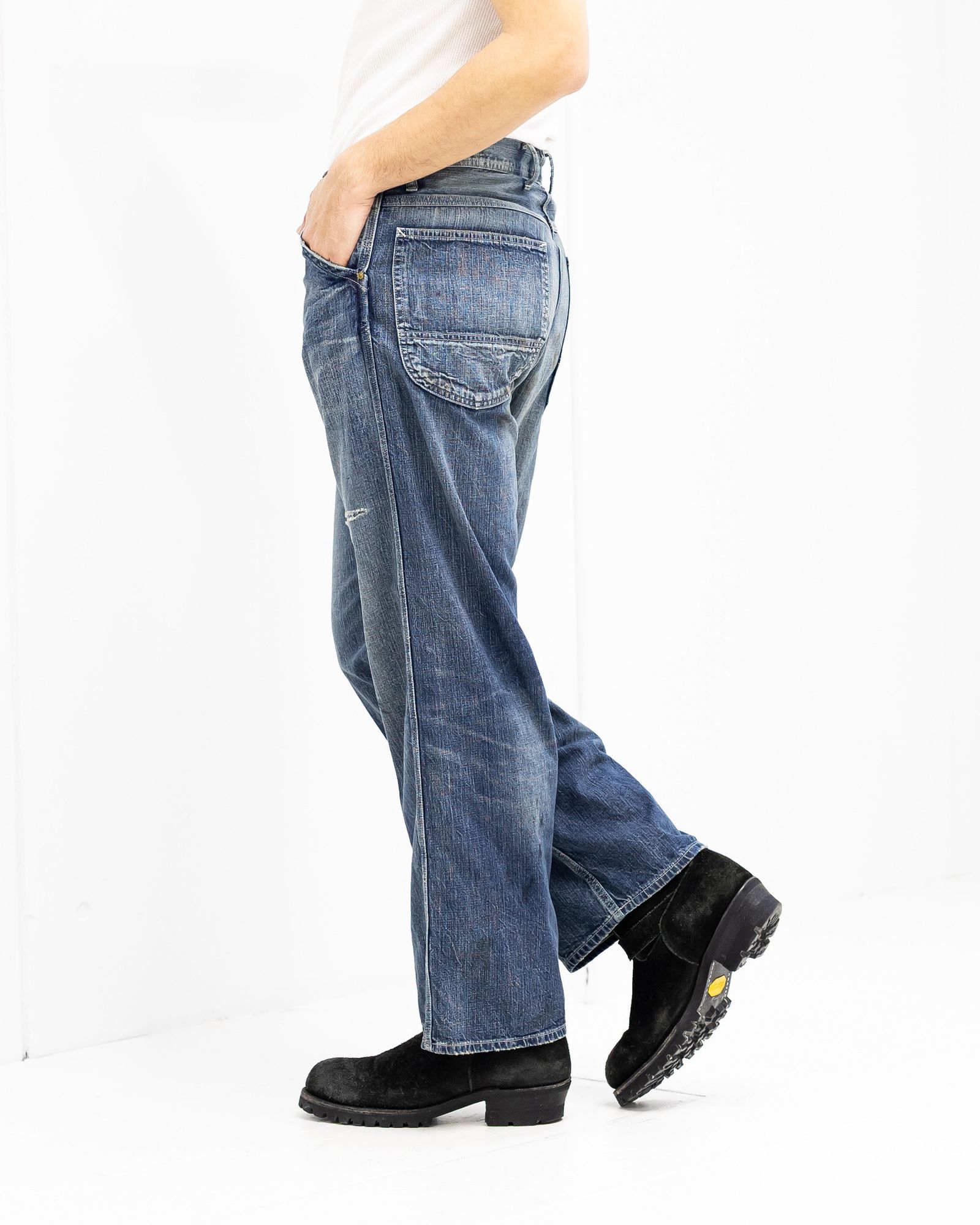 BOW WOW 26SS バウワウ HERITAGE DENIM PAINTER PANTS AGED(BW261-HDPP)INDIGO☆4月18日(土)発売！