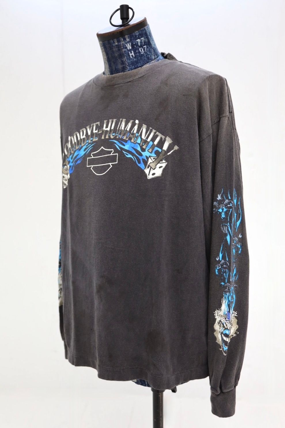 セントマイケル 26SS BTFL BASTARS_LS T-SHIRT(SM-YS1-0000-013)BLACK