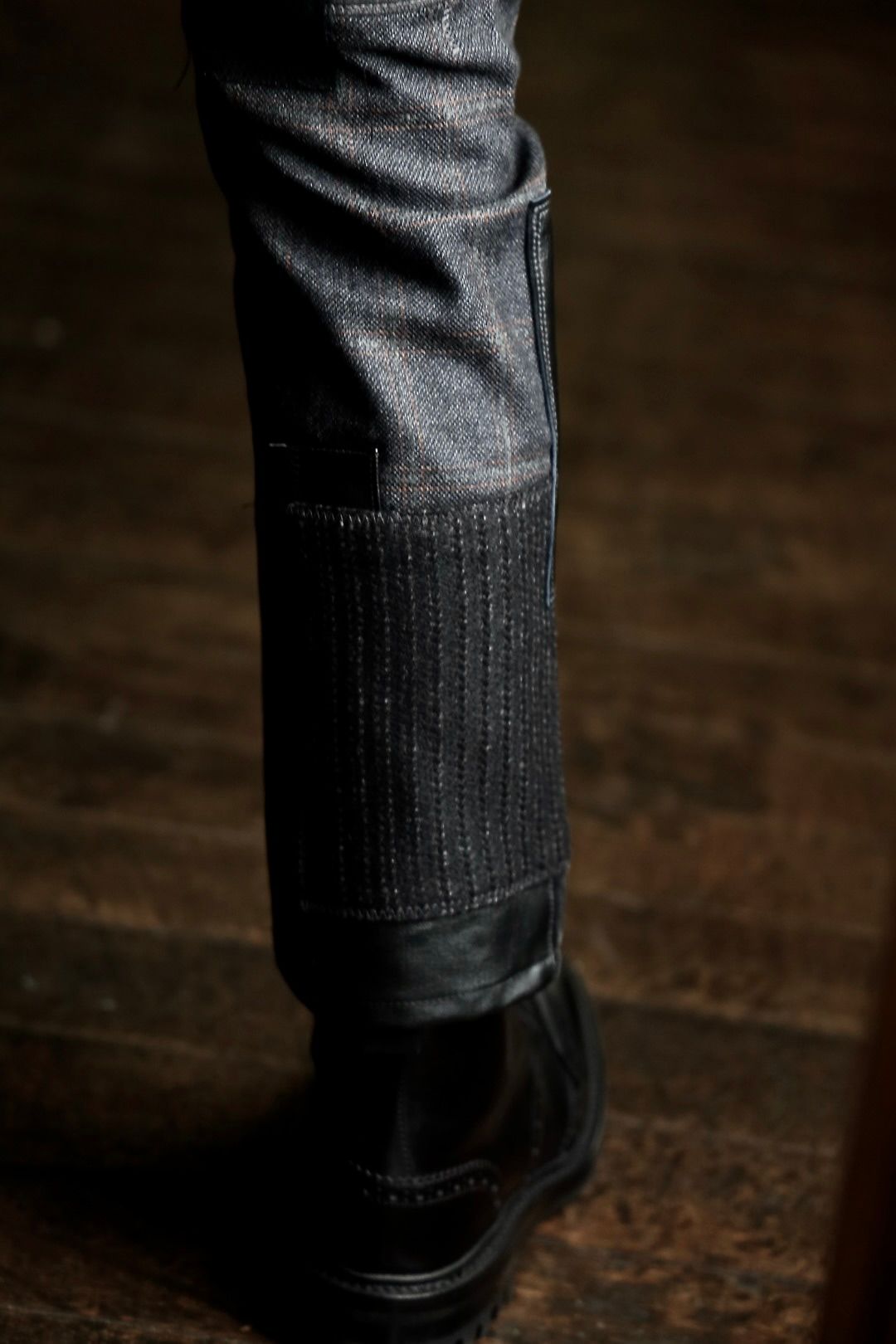 JUNYA WATANABE MANパッチワークMIXデニムパンツスタイル.2024.8 JUNYA WATANABE MANパッチワークMIXデニムパンツスタイル.2024.8