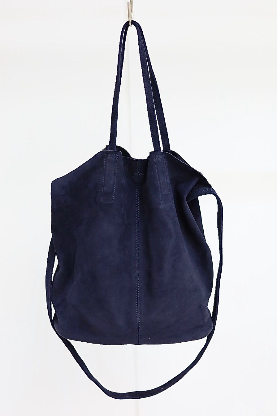 Morphee / モルフェトートバッグ 【LONG】 3WAY MIDIUM TOTE OIL SUEDE(ML-ODN)NAVY☆新作発売！