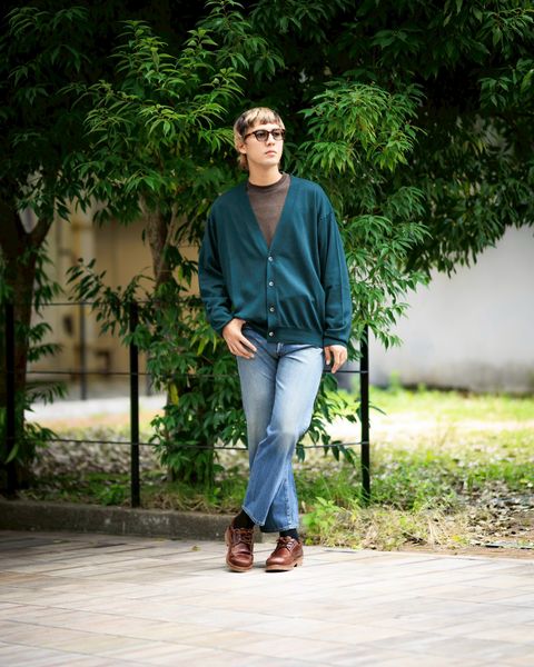 A.PRESSE Wool Cotton High Gauge Cardigan 7月4日(土)新作発売！
