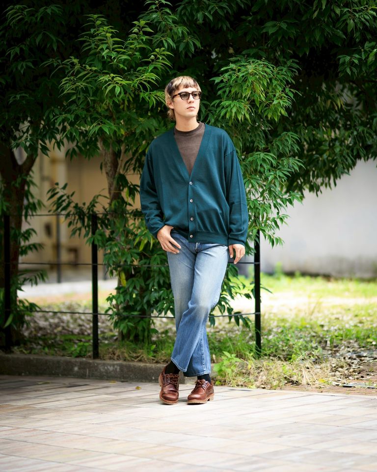 A.PRESSE Wool Cotton High Gauge Cardigan 7月4日(土)新作発売！