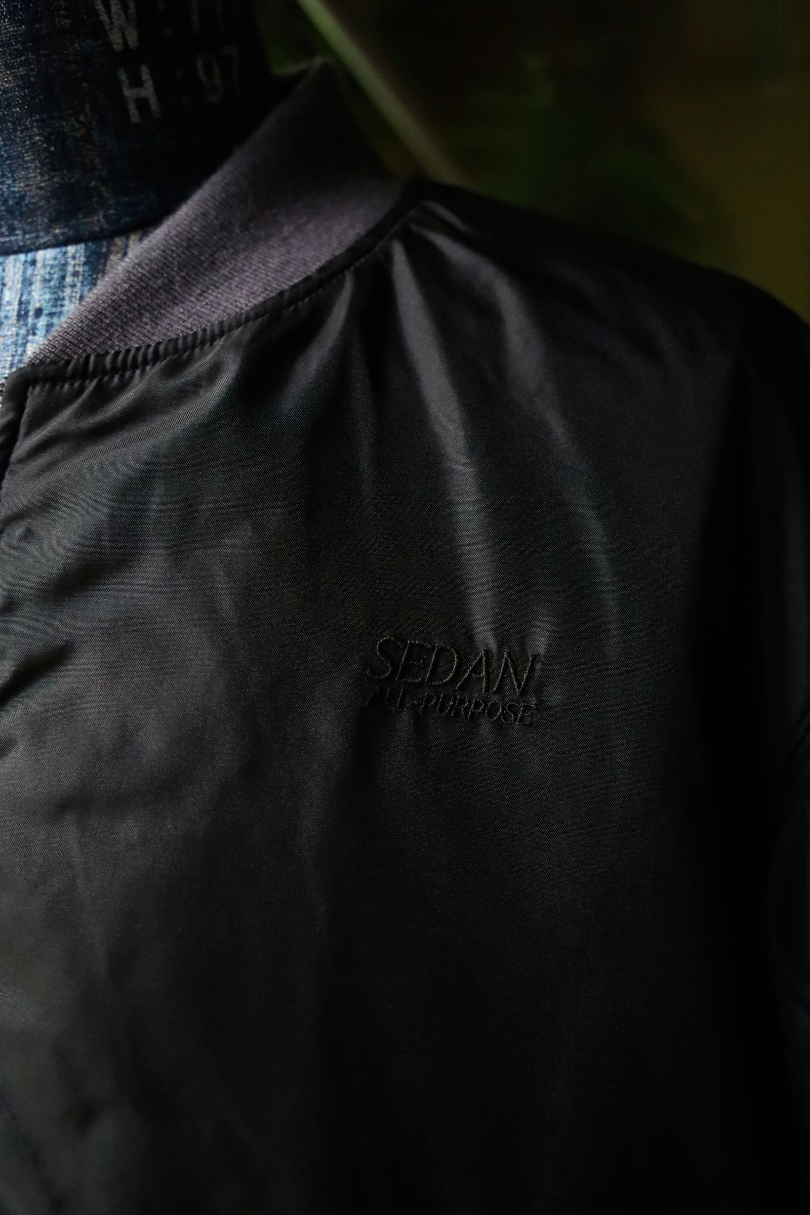 セダンオールパーパス FW24 Reversible CORDURA Flight Jacket(SD24F-JK05) Wolf Grey × Black
