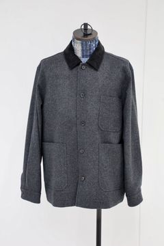 ANOTHER OFFICEアナザーオフィス Santiago Cashmere Work Jacket(AOEFJK011)Heather Charcoal☆10月10日(金)新作発売！